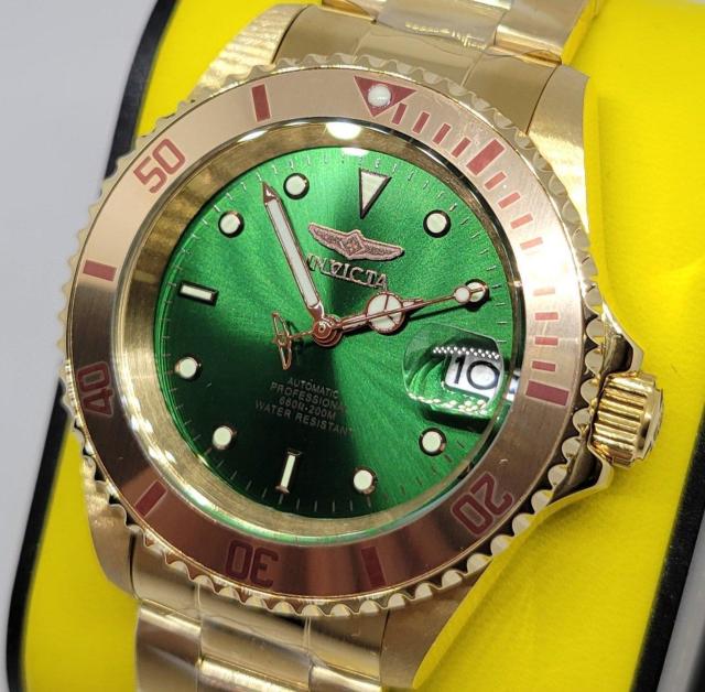 �y���n�C�\�n�J���[���zINVICTA �C���r�N�^ 40mm �v���_�C�o�[ �I�[�g�}�`�b�N �S�[���h�~�O���[���_�C���� �� �j���A�N�Z�T���[/���v�� 