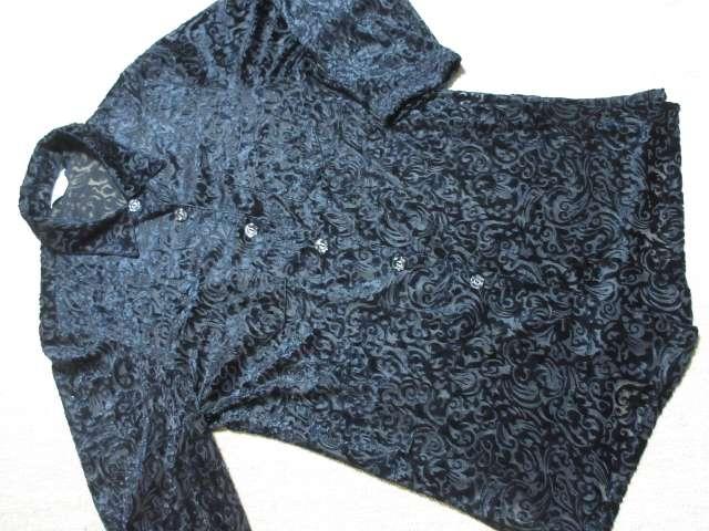 レース模様*刺繍*ボレロ*カーディガン(ブラック) < 女性ファッション  レース模様*刺繍*ボレロ*カーディガン(ブラック)  < 女性ファッションの