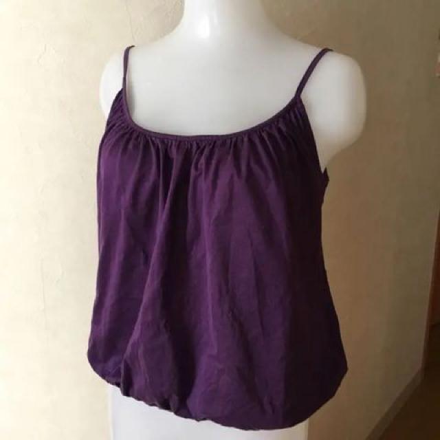 DKNY キャミソール ボルドー S < ブランド  DKNY キャミソール ボルドー S < ブランドの