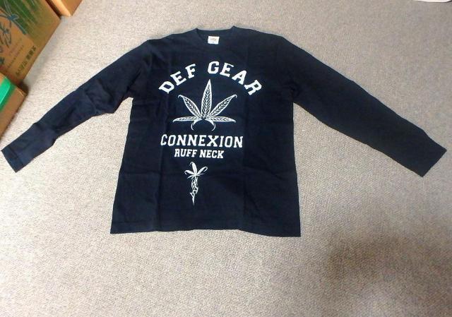 ◆DEF GEAR 長袖シャツ 長袖 ロンT 中古品 ブラック < 男性ファッション  ◆DEF GEAR 長袖シャツ 長袖 ロンT 中古品 ブラック  < 男性ファッションの