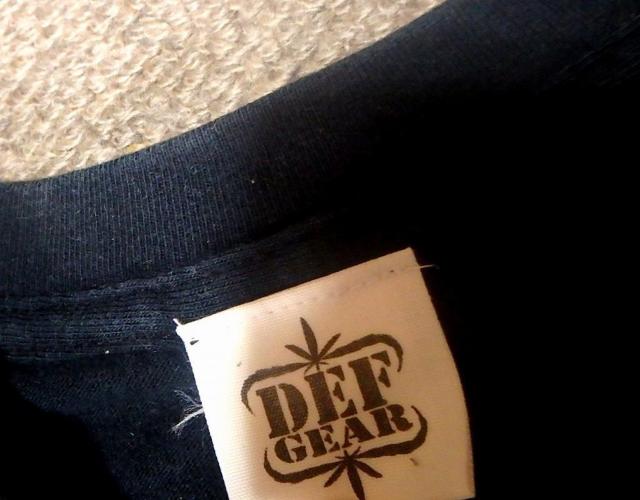 ◆DEF GEAR 長袖シャツ 長袖 ロンT 中古品 ブラック < 男性ファッション  ◆DEF GEAR 長袖シャツ 長袖 ロンT 中古品 ブラック < 男性ファッションの