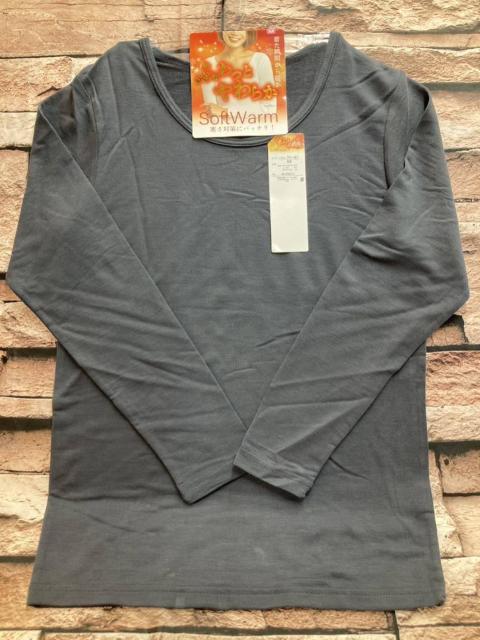 送料無料!着た瞬間から暖かく、ふわっと柔らか優しい着心地!レーヨン混長袖インナー1枚 < 女性ファッション 送料無料!着た瞬間から暖かく、ふわっと柔らか優しい着心地!レーヨン混長袖インナー1枚 < 女性ファッションの