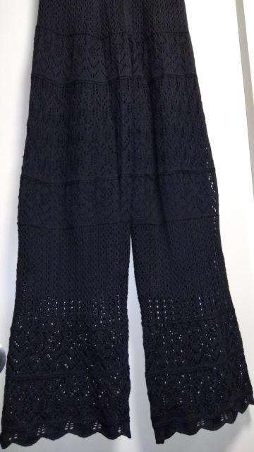 ☆クロシェ織りリラックスパンツ☆新品未使用タグ付き夢展望 < 女性ファッション  ☆クロシェ織りリラックスパンツ☆新品未使用タグ付き夢展望 < 女性ファッションの