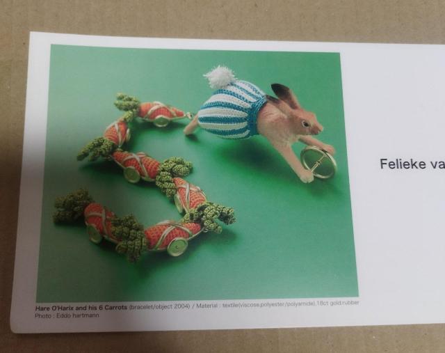 ジュエリーデザイナー フリカ・ファン・デル・リースト展 2004 DMハガキ < ホビー  ジュエリーデザイナー フリカ・ファン・デル・リースト展 2004 DMハガキ < ホビーの