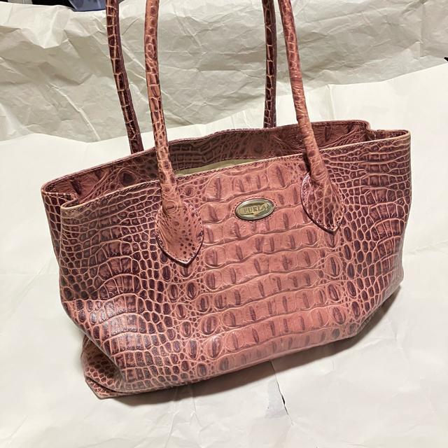 【FURLA / フルラ】 クロコダイル型押し / 本革 / トートバッグ < ブランド  【FURLA / フルラ】 クロコダイル型押し / 本革 / トートバッグ  < ブランドの