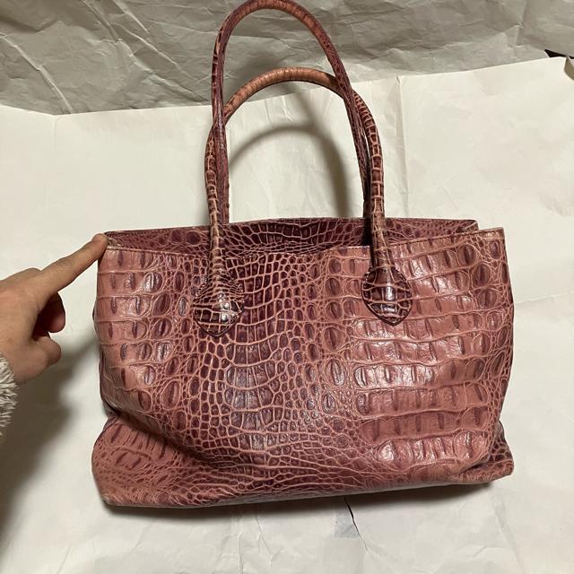 【FURLA / フルラ】 クロコダイル型押し / 本革 / トートバッグ < ブランド  【FURLA / フルラ】 クロコダイル型押し / 本革 / トートバッグ < ブランドの