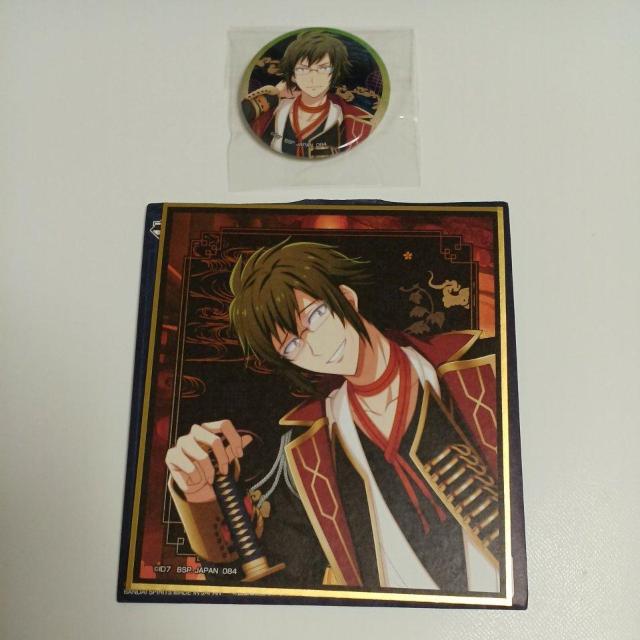 一番くじ アイドリッシュセブン  ミニ色紙+缶バッジ  D < アニメ/コミック/キャラクター  一番くじ アイドリッシュセブン  ミニ色紙+缶バッジ  D  < アニメ/コミック/キャラクターの