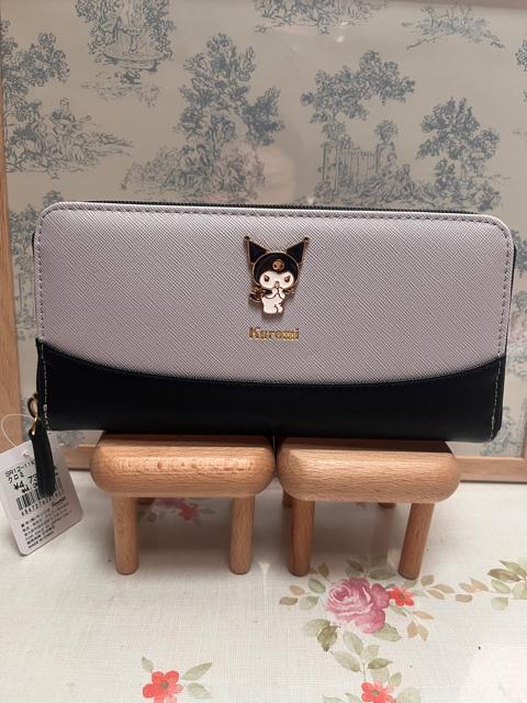 サンリオ SR12 バイカラーシリーズ ラウンド長財布 クロミ < 女性ファッション サンリオ SR12 バイカラーシリーズ ラウンド長財布 クロミ < 女性ファッションの