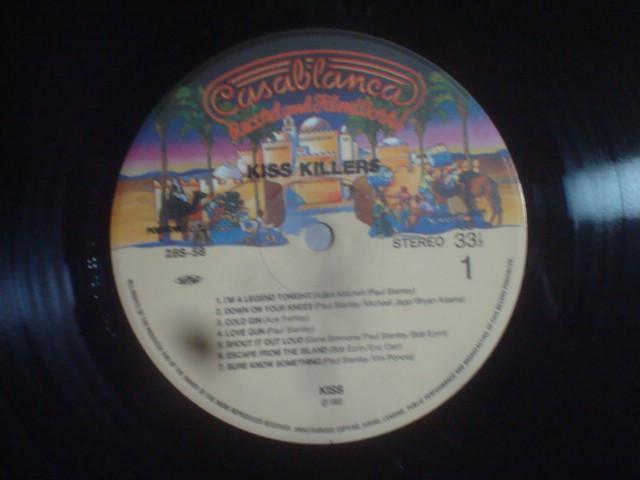 キッス・キラーズ(KISS KILLERS) / キッス(KISS) 帯付LP < CD/DVD/ビデオ  キッス・キラーズ(KISS KILLERS) / キッス(KISS) 帯付LP < CD/DVD/ビデオの