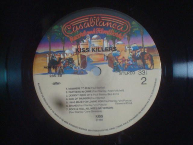 キッス・キラーズ(KISS KILLERS) / キッス(KISS) 帯付LP < CD/DVD/ビデオ  キッス・キラーズ(KISS KILLERS) / キッス(KISS) 帯付LP < CD/DVD/ビデオの