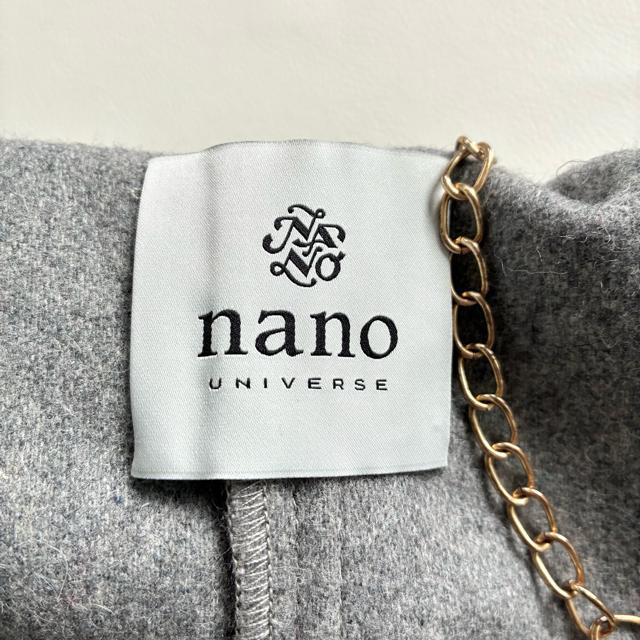 ◆美品◆ナノユニバース◆3.4万◆ポンチョウールコート◆グレー◆フード◆フリー < ブランド ◆美品◆ナノユニバース◆3.4万◆ポンチョウールコート◆グレー◆フード◆フリー < ブランドの