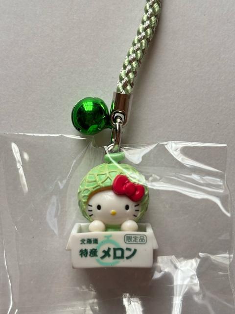 ハローキティ★2002★北海道限定★農作物 メロンver.★根付け < 家電/AV ハローキティ★2002★北海道限定★農作物 メロンver.★根付け < 家電/AVの