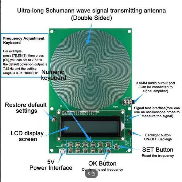 7.83Hz ���g�������� 0.1Hz-100KHz �����\ �����g �V���[�}�����U USB �� �w���X/�r���[�e�B�[�� 
