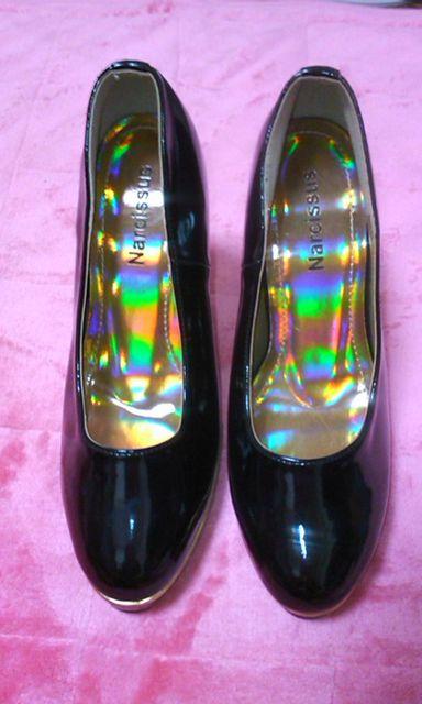 新品 ブラック エナメル パンプス M 高ヒール ピンヒール 激安 < 女性ファッション 新品 ブラック エナメル パンプス M 高ヒール ピンヒール 激安 < 女性ファッションの