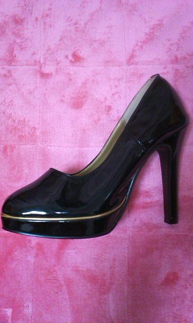 新品 ブラック エナメル パンプス M 高ヒール ピンヒール 激安 < 女性ファッション 新品 ブラック エナメル パンプス M 高ヒール ピンヒール 激安 < 女性ファッションの