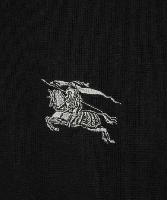 □バーバリーブラックレーベル ヘンリー 長袖Tシャツ/メンズ/2(M)☆黒☆厚手 < ブランド  □バーバリーブラックレーベル ヘンリー 長袖Tシャツ/メンズ/2(M)☆黒☆厚手 < ブランドの