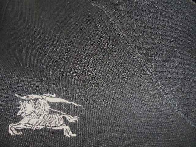 □バーバリーブラックレーベル ヘンリー 長袖Tシャツ/メンズ/2(M)☆黒☆厚手 < ブランド  □バーバリーブラックレーベル ヘンリー 長袖Tシャツ/メンズ/2(M)☆黒☆厚手 < ブランドの