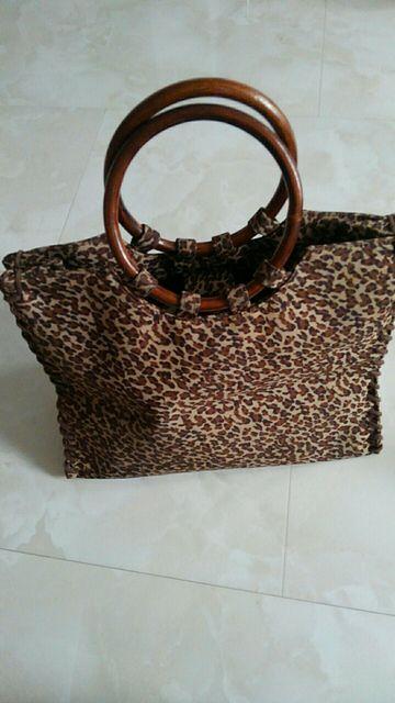 ヒョウ柄ハンドバック < 女性ファッション  ヒョウ柄ハンドバック < 女性ファッションの