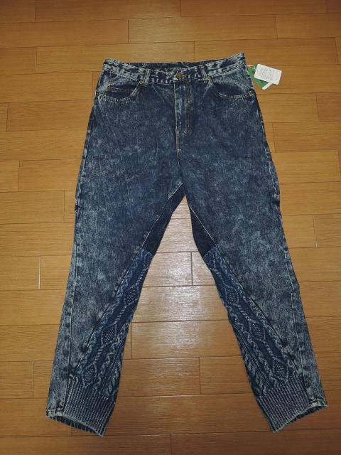 新品フラボアFRAPBOIS デニーロ インディゴ染めニット デニム 2 < ブランド 新品フラボアFRAPBOIS デニーロ インディゴ染めニット デニム 2 < ブランドの