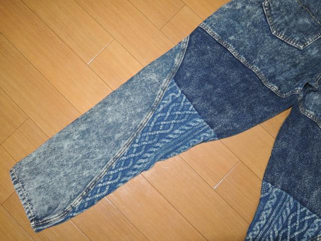 新品フラボアFRAPBOIS デニーロ インディゴ染めニット デニム 2 < ブランド 新品フラボアFRAPBOIS デニーロ インディゴ染めニット デニム 2 < ブランドの