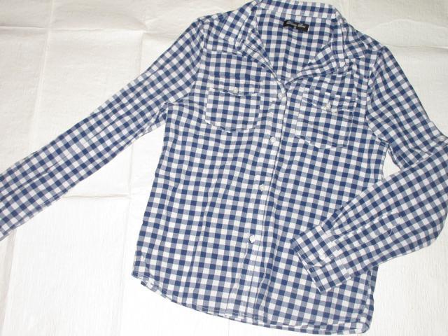 未使用☆ギンガムチェック模様*レディース長袖シャツ(ブルー) < 女性ファッション  未使用☆ギンガムチェック模様*レディース長袖シャツ(ブルー)  < 女性ファッションの