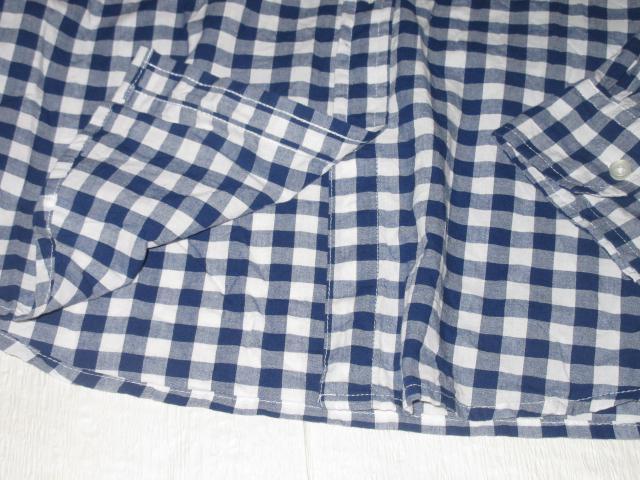 未使用☆ギンガムチェック模様*レディース長袖シャツ(ブルー) < 女性ファッション  未使用☆ギンガムチェック模様*レディース長袖シャツ(ブルー) < 女性ファッションの