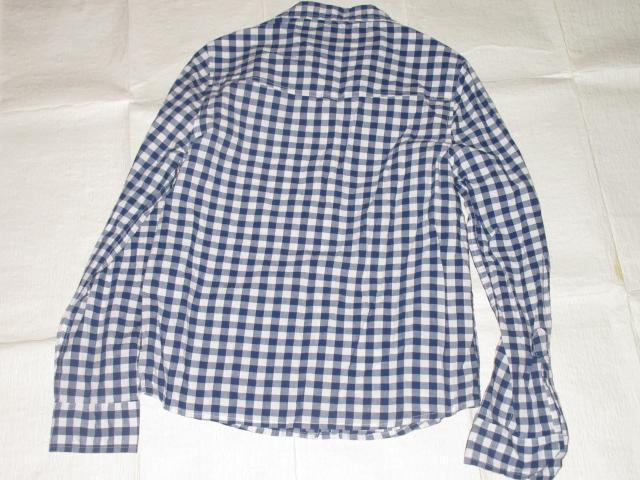 未使用☆ギンガムチェック模様*レディース長袖シャツ(ブルー) < 女性ファッション  未使用☆ギンガムチェック模様*レディース長袖シャツ(ブルー) < 女性ファッションの
