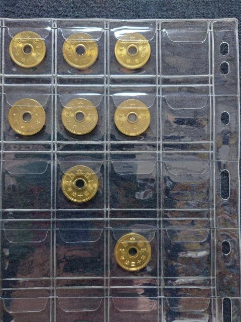 日本 現行硬貨 5円玉 五円硬貨 五円黄銅貨 ゴシック体 平成元年〜平成30年 美品 ほぼ未使用 19枚コインホルダーコレクション < ホビー 日本 現行硬貨 5円玉 五円硬貨 五円黄銅貨 ゴシック体 平成元年〜平成30年 美品 ほぼ未使用 19枚コインホルダーコレクション < ホビーの
