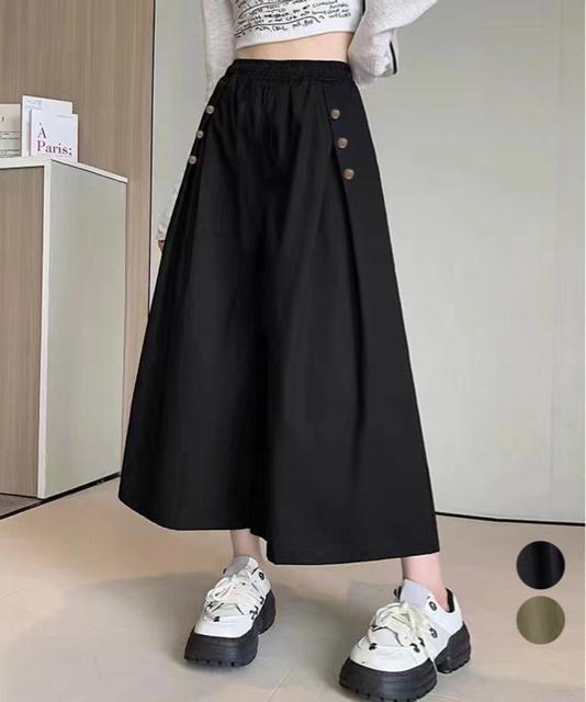 送料無料 新品 ワイドパンツ ハイウエストガウチョパンツ < 女性ファッション  送料無料 新品 ワイドパンツ ハイウエストガウチョパンツ  < 女性ファッションの