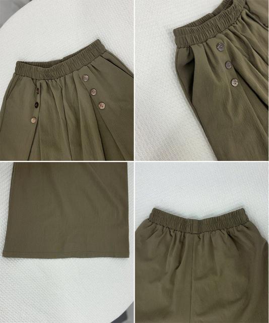送料無料 新品 ワイドパンツ ハイウエストガウチョパンツ < 女性ファッション  送料無料 新品 ワイドパンツ ハイウエストガウチョパンツ < 女性ファッションの