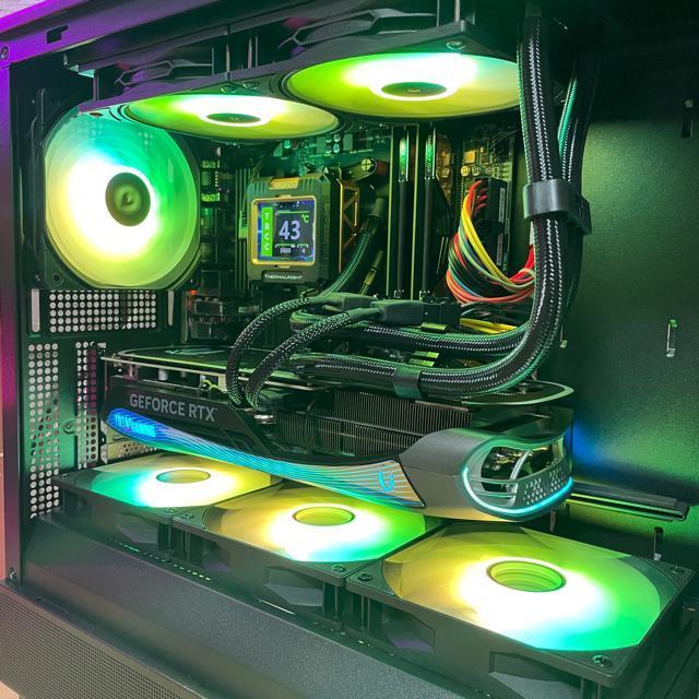 yقڐVizQ[~OPC Ryzen7 5700X3D RTX4070Ti 32GB SSD1TB HDD1TB