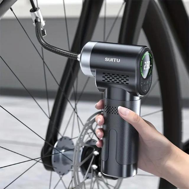 超お買い得3990円★携帯用ワイヤレスハンドヘルドカータイヤインフレーター タイヤ圧力計付き 車  電動自転車 自転車 ボール < レジャー/スポーツ  超お買い得3990円★携帯用ワイヤレスハンドヘルドカータイヤインフレーター タイヤ圧力計付き 車  電動自転車 自転車 ボール < レジャー/スポーツの