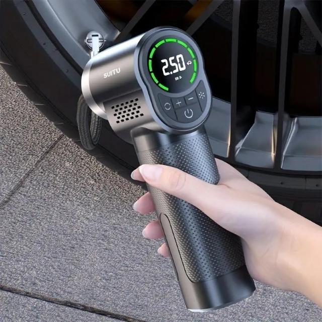 超お買い得3990円★携帯用ワイヤレスハンドヘルドカータイヤインフレーター タイヤ圧力計付き 車  電動自転車 自転車 ボール < レジャー/スポーツ  超お買い得3990円★携帯用ワイヤレスハンドヘルドカータイヤインフレーター タイヤ圧力計付き 車  電動自転車 自転車 ボール < レジャー/スポーツの