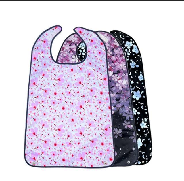 【3枚セット】介護用エプロン 大人用 防水 撥水 食べこぼしキャッチ付き 花柄 食事用エプロン 介護 防水加工 < ヘルス/ビューティー 【3枚セット】介護用エプロン 大人用 防水 撥水 食べこぼしキャッチ付き 花柄 食事用エプロン 介護 防水加工 < ヘルス/ビューティーの