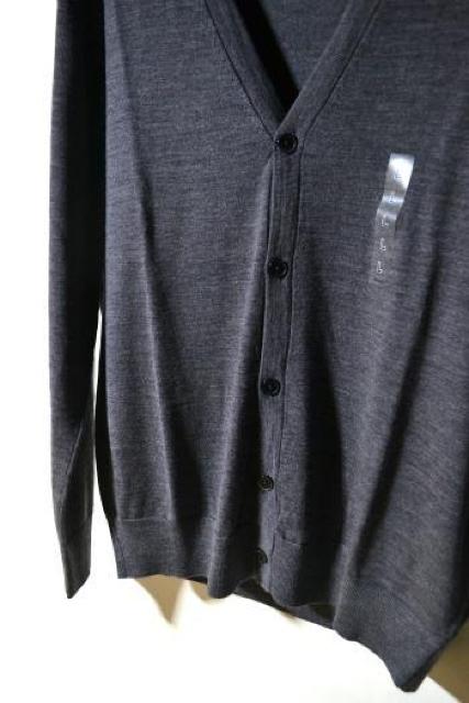 新品 UNIQLO ユニクロ メリノVネックカーディガン 長袖 グレー L メンズ 秋冬 ニット セーター キレイ目 未使用 即決 < ブランド 新品 UNIQLO ユニクロ メリノVネックカーディガン 長袖 グレー L メンズ 秋冬 ニット セーター キレイ目 未使用 即決 < ブランドの
