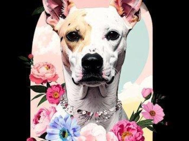 ハイクオリティー Tシャツ 犬Tシャツ ドッグデザイン フラワープリント 前 < 女性ファッション ハイクオリティー Tシャツ 犬Tシャツ ドッグデザイン フラワープリント 前 < 女性ファッションの