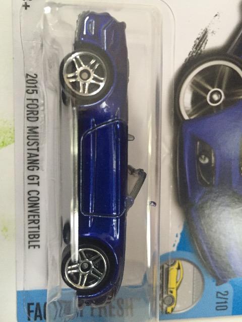 ホットウィール・2015フォードマスタングGTコンバーチブル 青。 < ホビー  ホットウィール・2015フォードマスタングGTコンバーチブル 青。 < ホビーの