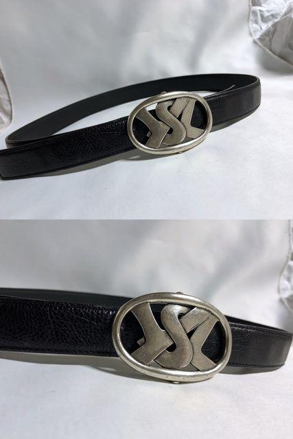 イヴサンローラン BVLGARIブルガリ YSLロゴ×レッタンゴロバックルベルト バックル3点SET < ブランド  イヴサンローラン BVLGARIブルガリ YSLロゴ×レッタンゴロバックルベルト バックル3点SET < ブランドの