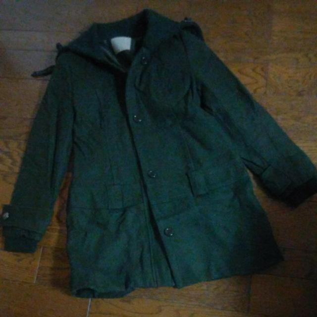 INTERPLANET WINGS グリーン 美品 コート 38号 < 女性ファッション  INTERPLANET WINGS グリーン 美品 コート 38号  < 女性ファッションの