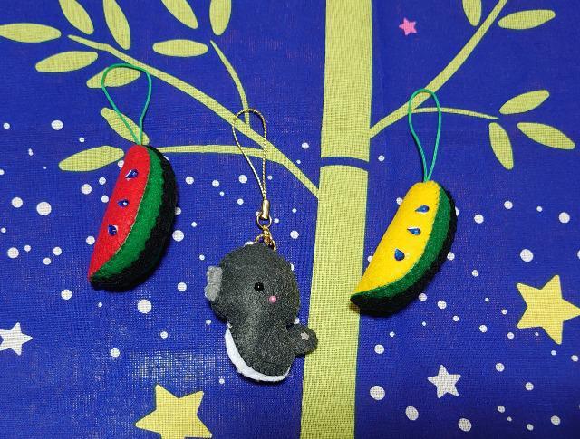 【定形外送料無料】ハンドメイド♪フェルト七夕飾り☆ミ★13点セット★ < ペット/手芸/園芸  【定形外送料無料】ハンドメイド♪フェルト七夕飾り☆ミ★13点セット★ < ペット/手芸/園芸の