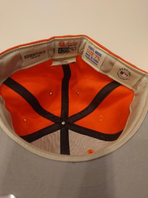 NEW ERA 59FIFTY FEAR OF GOD 7 3/8 orange フィアオブゴッド < 男性ファッション  NEW ERA 59FIFTY FEAR OF GOD 7 3/8 orange フィアオブゴッド < 男性ファッションの