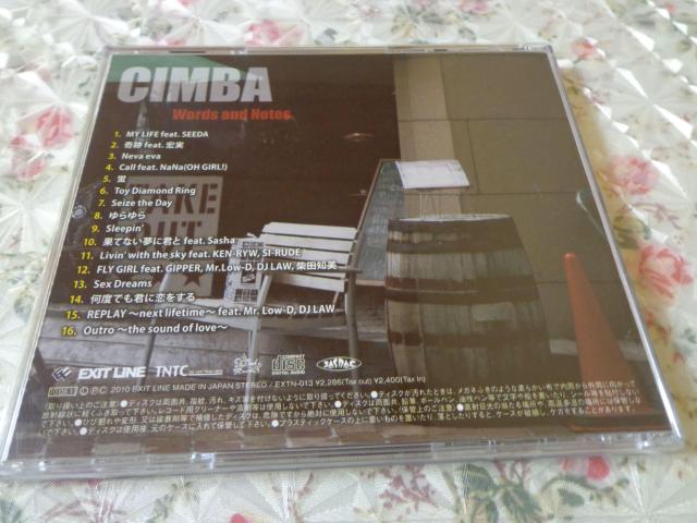 CD ★ CIMBA「Words and Notes 」★ CD、Blu-ray、DVD 2枚で送料180円 < CD/DVD/ビデオ  CD ★ CIMBA「Words and Notes 」★ CD、Blu-ray、DVD 2枚で送料180円 < CD/DVD/ビデオの