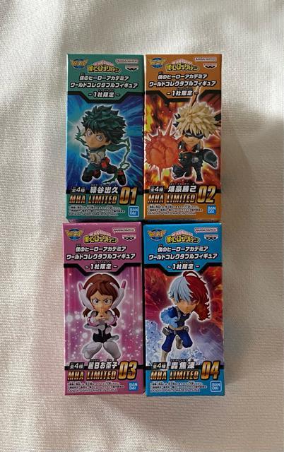 僕のヒーローアカデミア ワールドコレクタブルフィギュア 【1社限定】 緑谷出久 爆豪勝己 麗日お茶子 轟焦凍 全4種 < アニメ/コミック/キャラクター  僕のヒーローアカデミア ワールドコレクタブルフィギュア 【1社限定】 緑谷出久 爆豪勝己 麗日お茶子 轟焦凍 全4種  < アニメ/コミック/キャラクターの