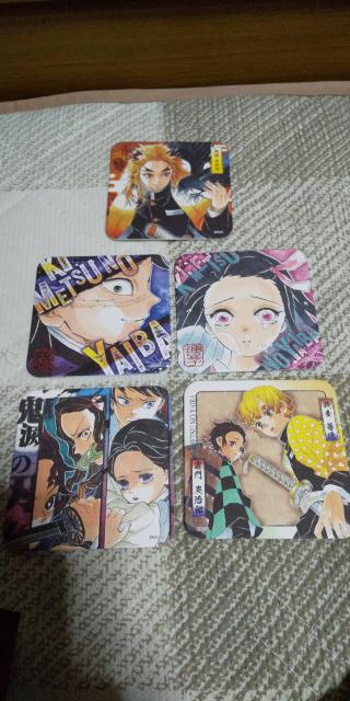 鬼滅の刃  アートコースター  1パック(5枚セット) < アニメ/コミック/キャラクター  鬼滅の刃  アートコースター  1パック(5枚セット)  < アニメ/コミック/キャラクターの