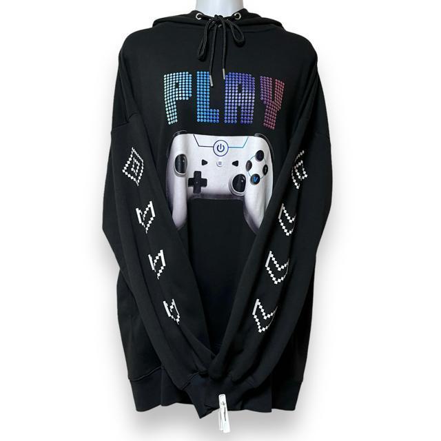 【新品/LISTEN FLAVOR】猫耳付ゲーミングフーディー < ブランド  【新品/LISTEN FLAVOR】猫耳付ゲーミングフーディー < ブランドの