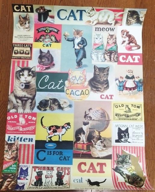 猫のビンテージデザインポスター < ホビー  猫のビンテージデザインポスター  < ホビーの