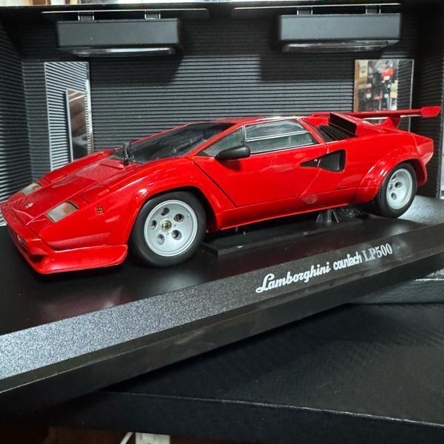 絶版未展示品 京商 1/18 ランボルギーニ カウンタック LP500 レッド < ホビー  絶版未展示品 京商 1/18 ランボルギーニ カウンタック LP500 レッド < ホビーの