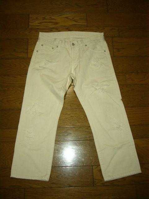 TMTダメージ加工デニムSカラーパンツ < ブランド  TMTダメージ加工デニムSカラーパンツ  < ブランドの