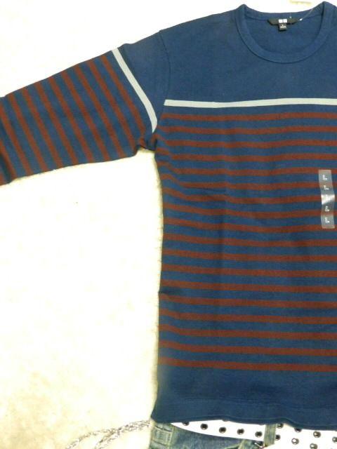【UNIQLO/ユニクロ】カジュアル.キレイ目♪ボーダーロングTシャツ < ブランド 【UNIQLO/ユニクロ】カジュアル.キレイ目♪ボーダーロングTシャツ < ブランドの