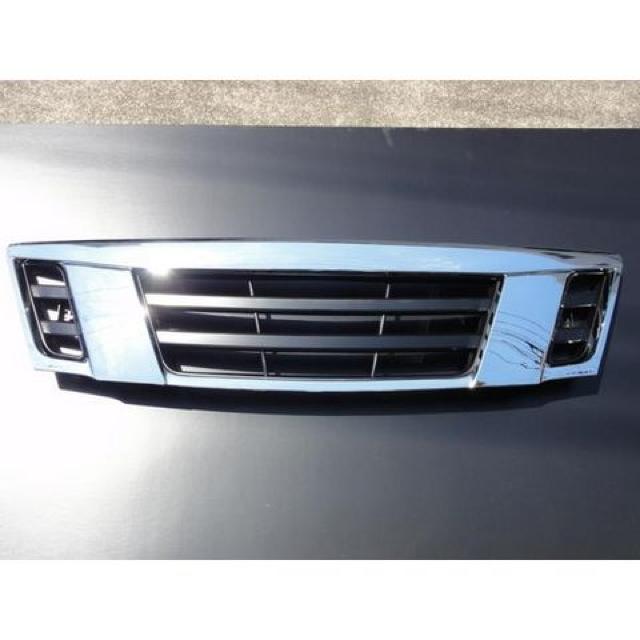 日産 メッキXブラック マークレスグリル フロントグリル キャラバン E26 NV350 < 自動車/バイク 日産 メッキXブラック マークレスグリル フロントグリル キャラバン E26 NV350 < 自動車/バイク